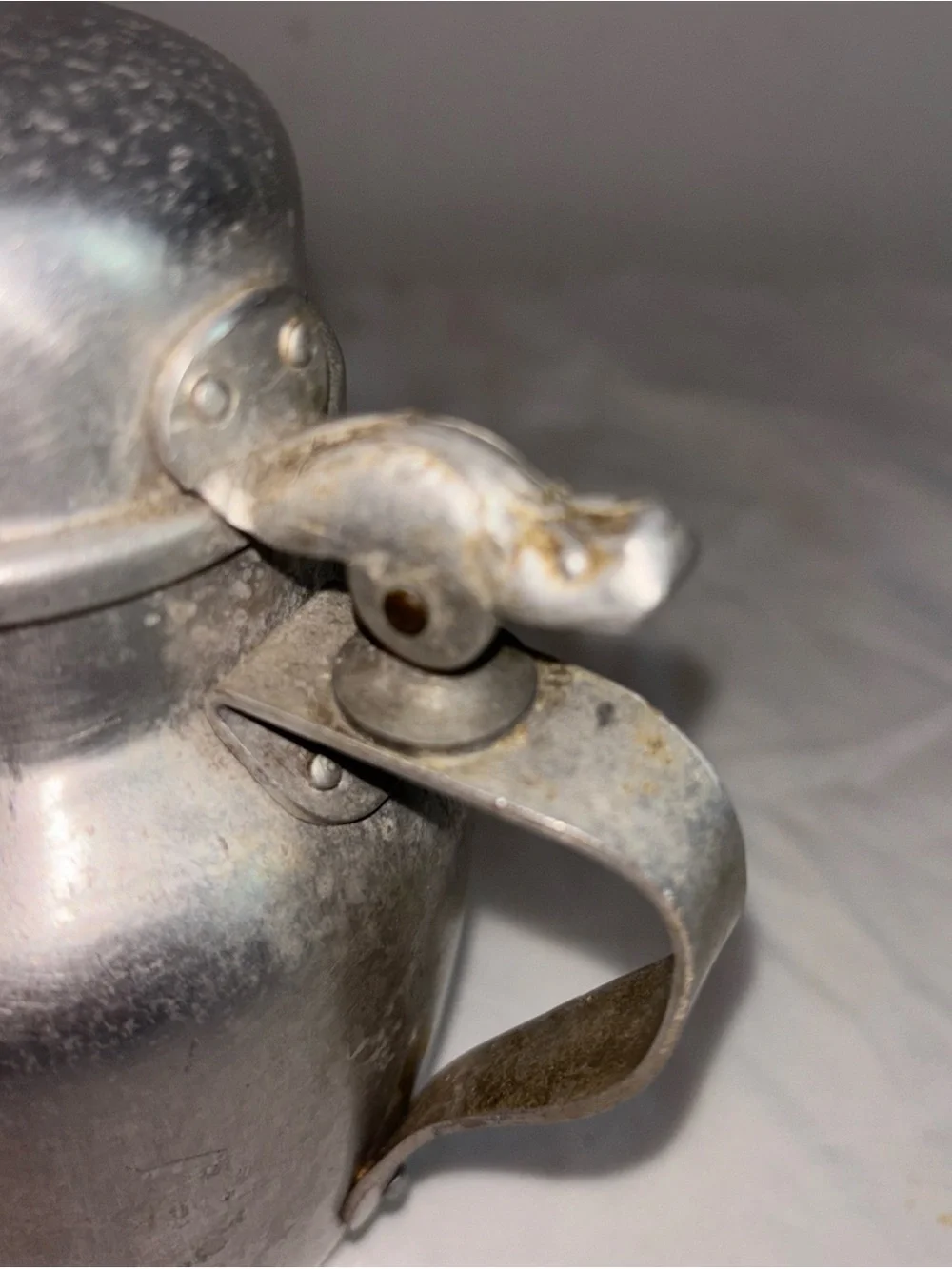 Vintage Pewter Cocktail Shaker - Silver Finish